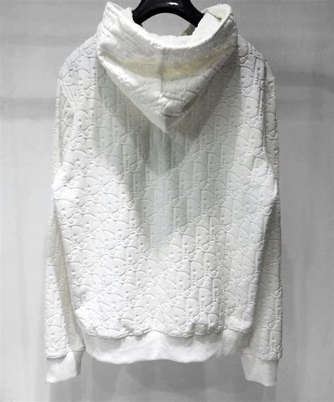 dior white oblique|Dior oblique hoodie.